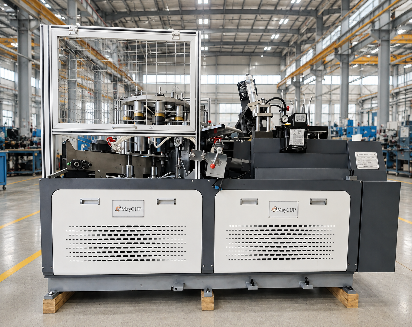 MYC130 Hızlı Tam Otomatik Karton Bardak Makinesi